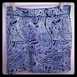 Vineyard Vines Paisley Skirt- 10